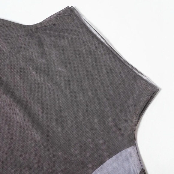 Camo Mesh Dress - Picture 8 of 9